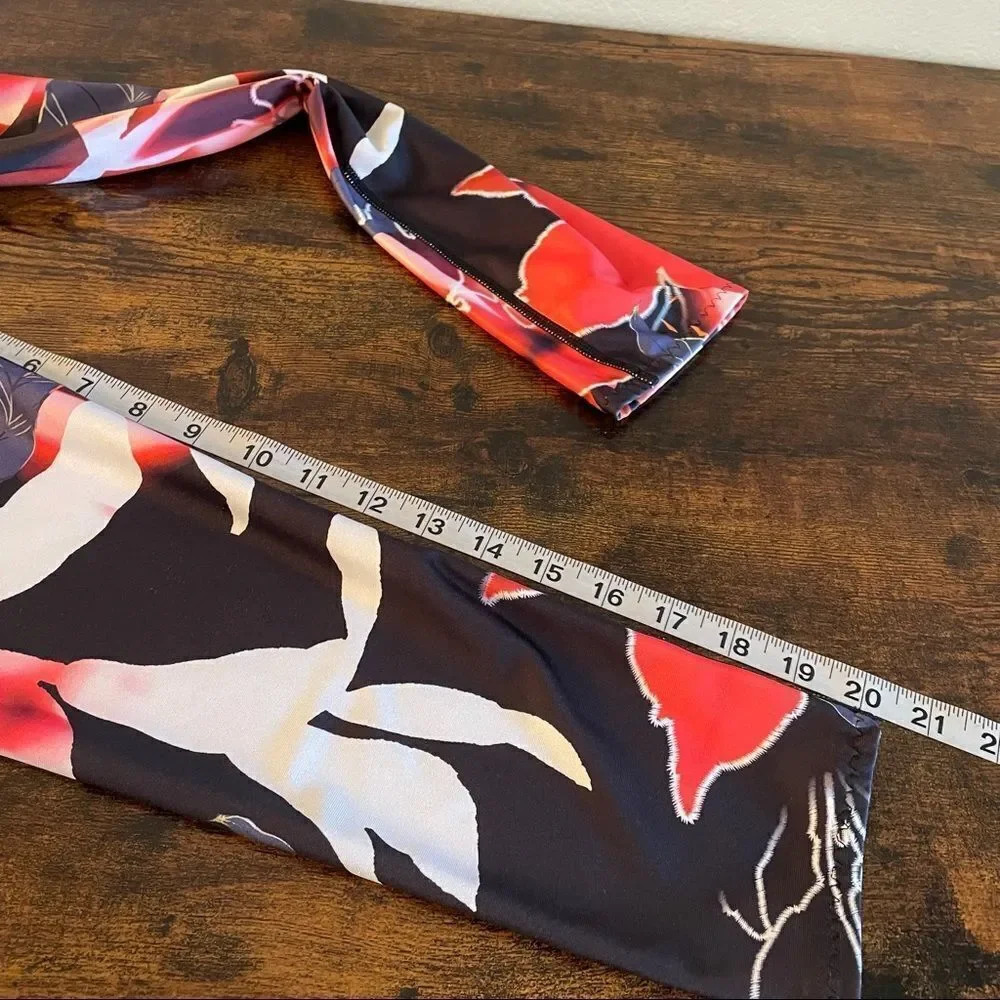 joylab legging pink orange abstract print - Picture 9 of 12